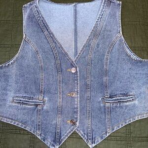 Women’s Denim Vest